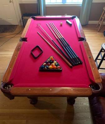 Kasson 7.5ft Pool Table Great Condition